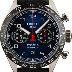 Tissot PRS 516 Automated Chronograph with Blue Dial